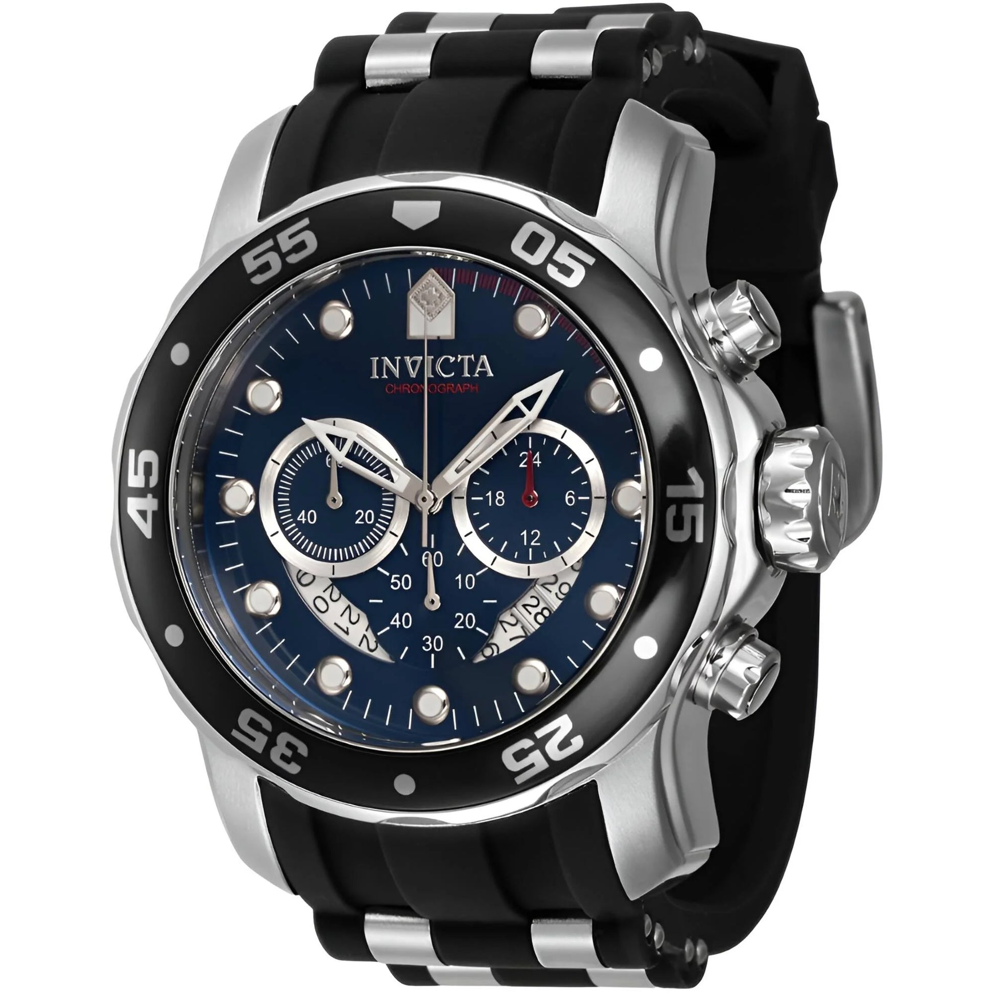 Pro Diver Chronograph GMT Quartz Blue Dial Men'S Watch 40476