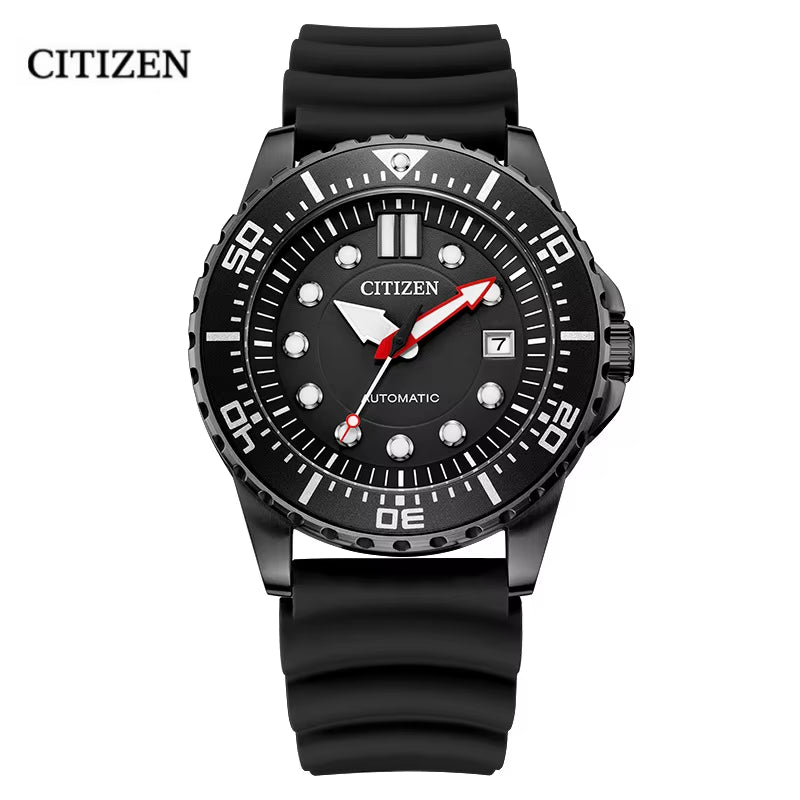 Original  NJ0129 Eco-Drive Watch Mens Waterproof Big Dial Stainless Steel Luxury Business Men'S Watch  Eco Drive