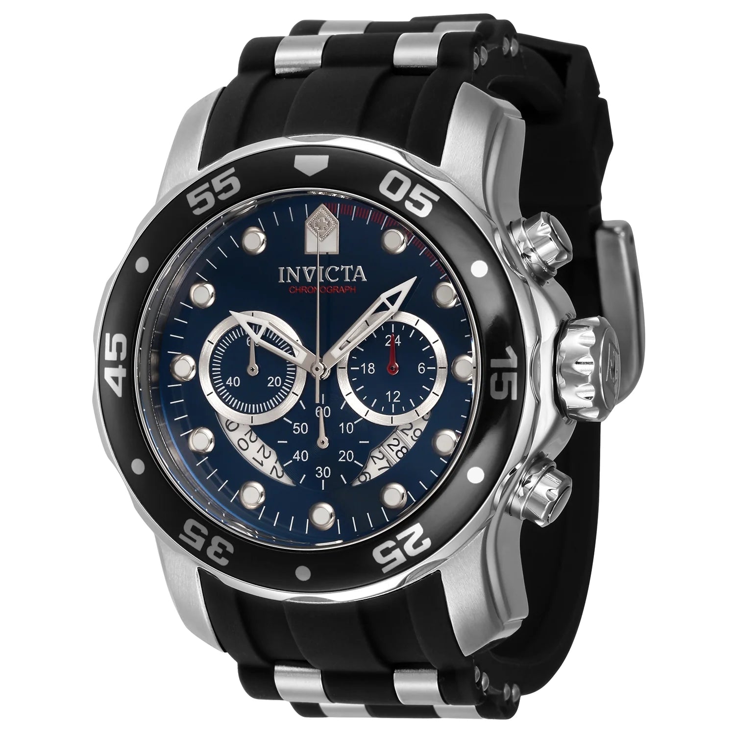 Pro Diver Chronograph GMT Quartz Blue Dial Men'S Watch 40476